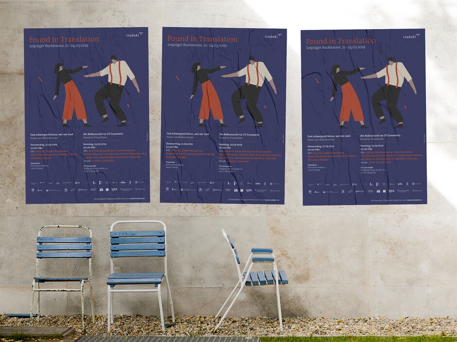 martin zech design, projekt design, traduki, messestand, leipziger buchmesse, 2019, plakat