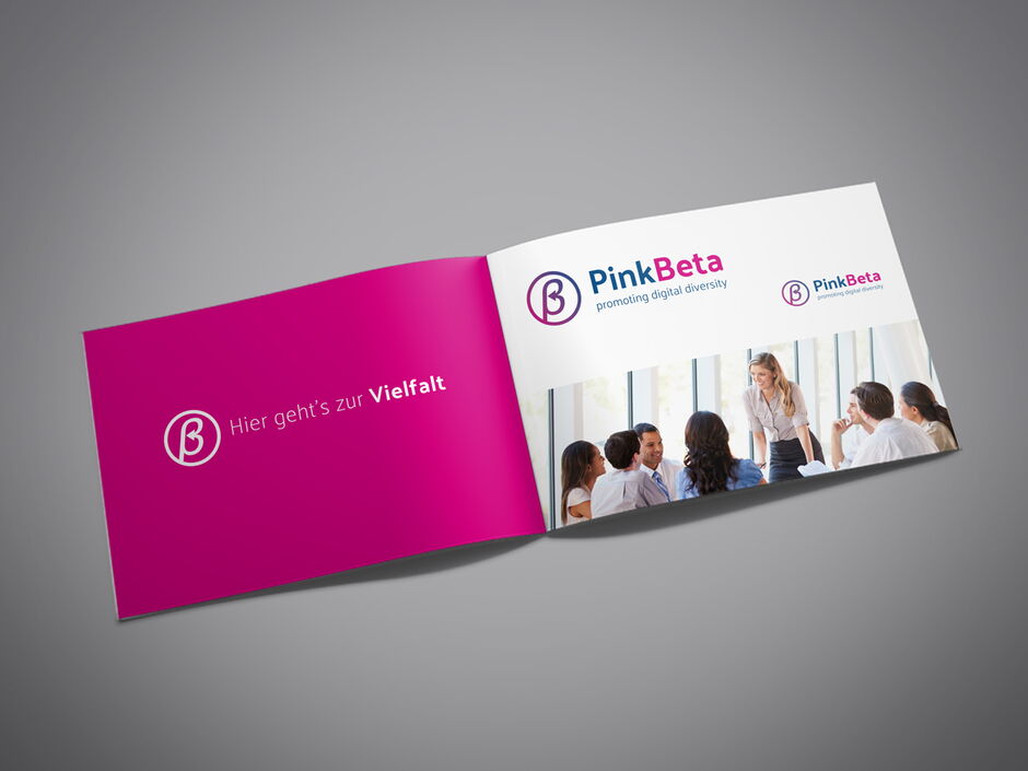martin zech design, corporate design, pink-beta, styleguide, doppelseite 1