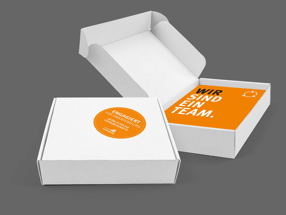 martin zech design, projekt design, leitbild, stadt oranienburg, kartenbox