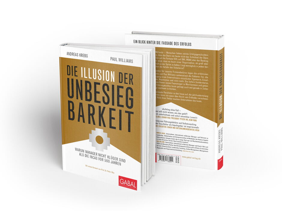 martin zech design, buchcover gestaltung, gabal verlag, andreas krebs, paul williams, unbesiegbarkeit