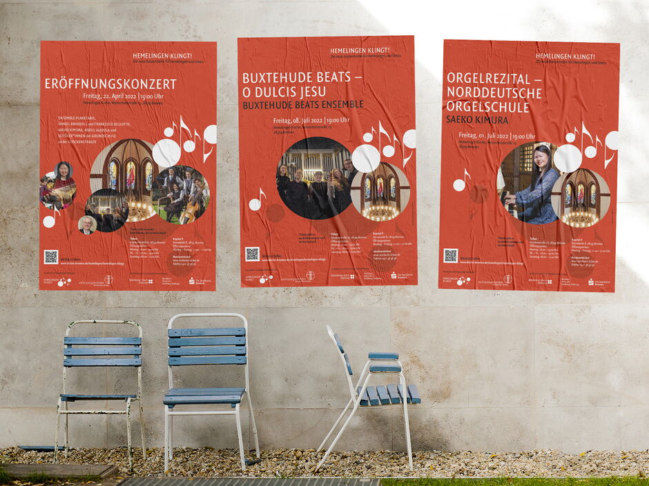 martin zech design, projekt design, hemelingen klingt, plakat